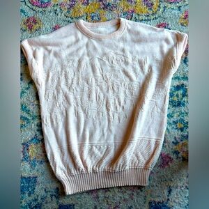 Vintage Knit Sweater Pink